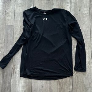 Under Armour Men's Long Sleeve Black Tee